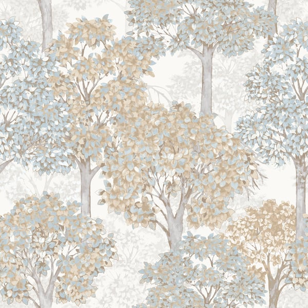 Galerie Wallpaper Product code: 12323 - Little Explorers 2 Wallpaper Collection - Heavenly Colours - For a fresh way to bring a bit more nature into your interior decor, bring home a lush, leafy wallpaper like this botanical design. This cottage style pattern is intricate with a full, lush appearance and comes in a beautiful palette of pink, green and soft blue shades. Cottage Tree makes for an eye-pleasing accent wall in a relaxing bedroom, neutral living space, Boho bathroom, or chilled-out dining room. It pairs perfectly with neutral tones, warm lighting, and natural materials like bamboo and rattan. Design