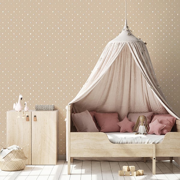 Galerie Wallpaper Product code: 26820R - Great Kids Wallpaper Collection -  Hearts Design
