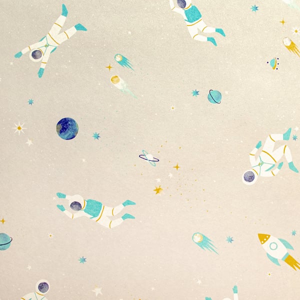 Galerie Wallpaper Product code: 26831 - Great Kids Wallpaper Collection -  Super Space Design