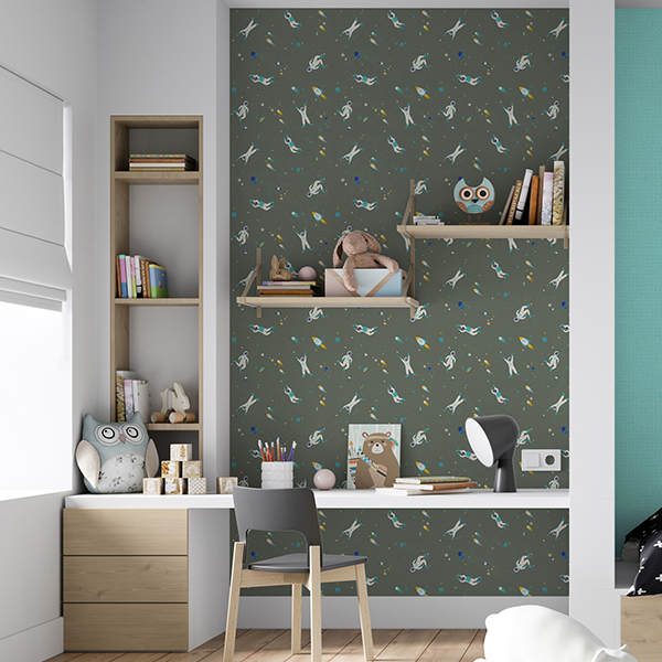 Galerie Wallpaper Product code: 26832R - Great Kids Wallpaper Collection -  Super Space Design