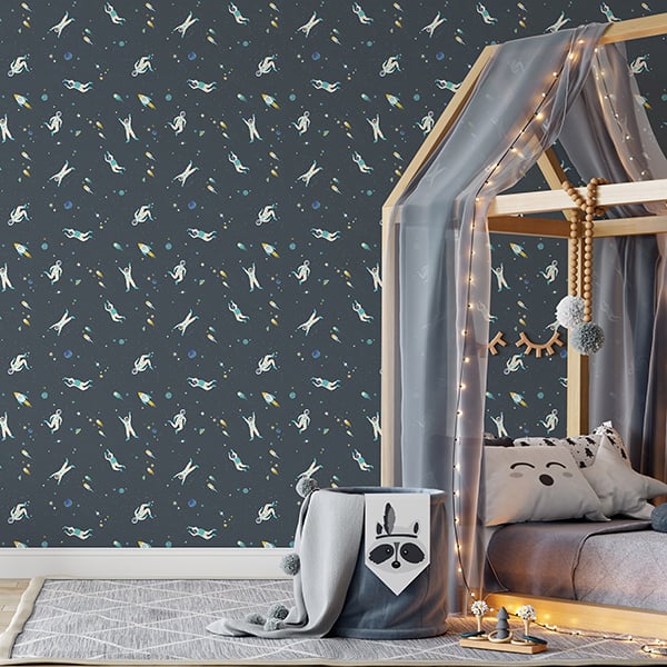 Galerie Wallpaper Product code: 26833R - Great Kids Wallpaper Collection -  Super Space Design