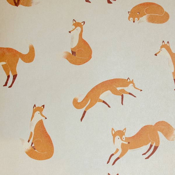Galerie Wallpaper Product code: 26839 - Great Kids Wallpaper Collection -  Friendly Foxes Design