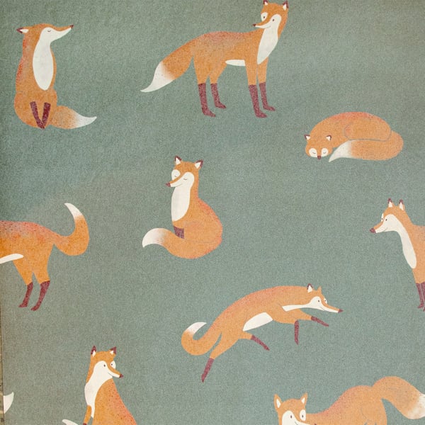 Galerie Wallpaper Product code: 26841 - Great Kids Wallpaper Collection -  Friendly Foxes Design