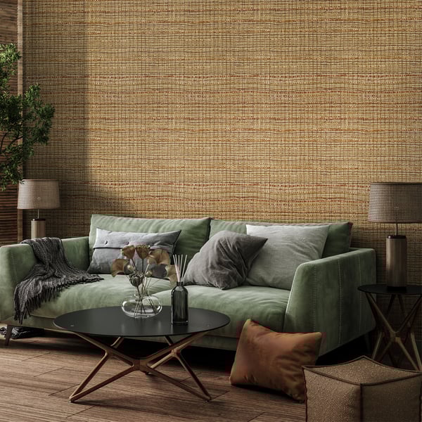 Galerie Wallpaper Product code: 27102_2 - Pepper Wallpaper Collection - Curcuma Colours - Wild Grass Design