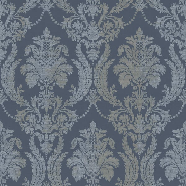 Galerie Wallpaper Product code: 28809 - Italian Style Wallpaper Collection - Blue Colours - DAMASCO THEMA Design
