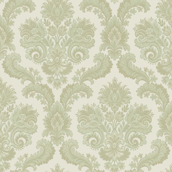 Galerie Wallpaper Product code: 28825 - Italian Style Wallpaper Collection - Green Colours - DAMASCO CAIRO Design