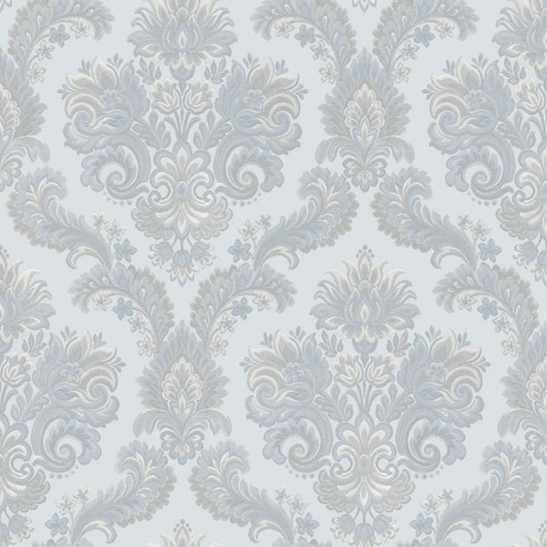 Galerie Wallpaper Product code: 28826 - Italian Style Wallpaper Collection - Blue Colours - DAMASCO CAIRO Design