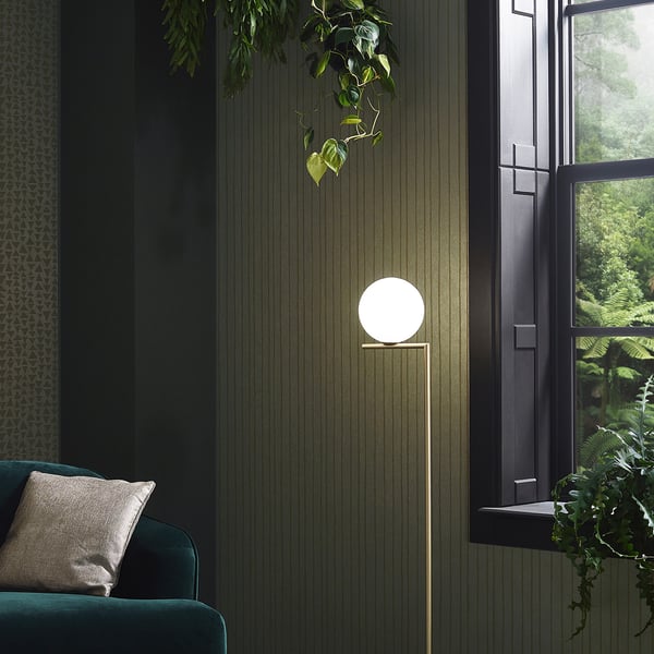 Galerie Wallpaper Product code: 32026_2 - Purity Wallpaper Collection - Green Colours - Stripes Design