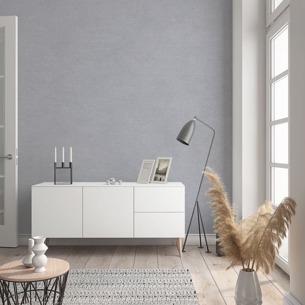 Galerie Wallpaper Product code: 32411_2 - New Textures Wallpaper Collection - Lilac Grey Colours - Linen Texture Design