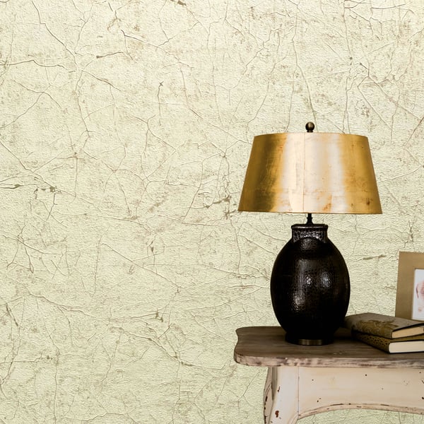 Galerie Wallpaper Product code: 32802_2 - New Textures Wallpaper Collection - Beige Colours - Crackle Texture Design
