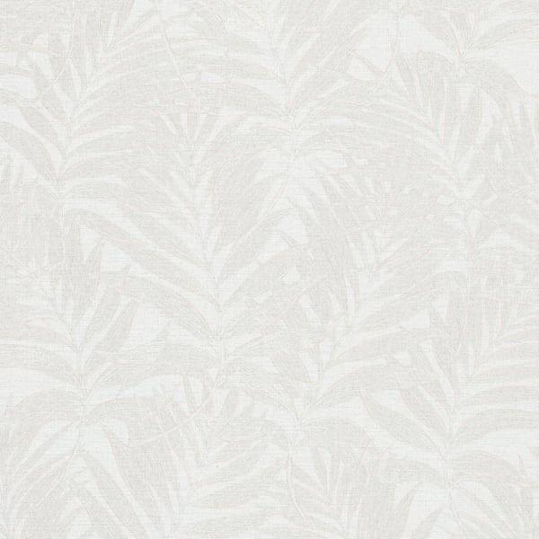 Galerie Wallpaper Product code: 34002 - Hotel Wallpaper Collection - White, Pearl, Pink Colours - Botanical leaves design Design