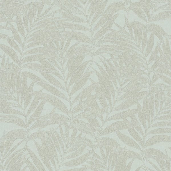 Galerie Wallpaper Product code: 34003 - Hotel Wallpaper Collection - Green, Beige Colours - Botanical leaves design Design