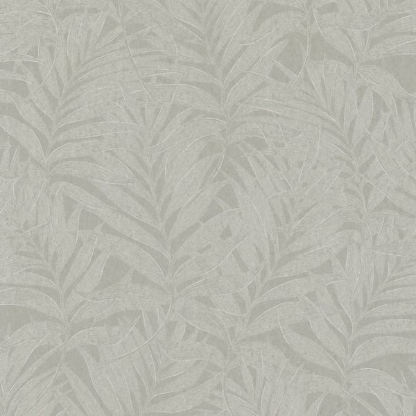 Galerie Wallpaper Product code: 34004 - Hotel Wallpaper Collection - Greige Colours - Botanical leaves design Design
