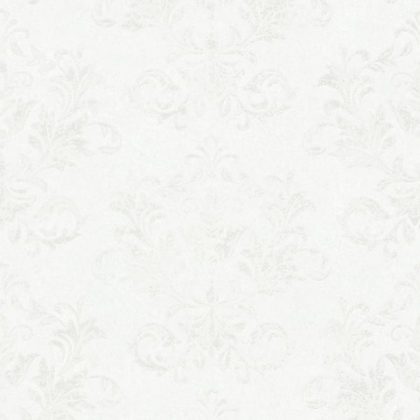 Galerie Wallpaper Product code: 34010 - Hotel Wallpaper Collection - White Colours - A textured damask Design