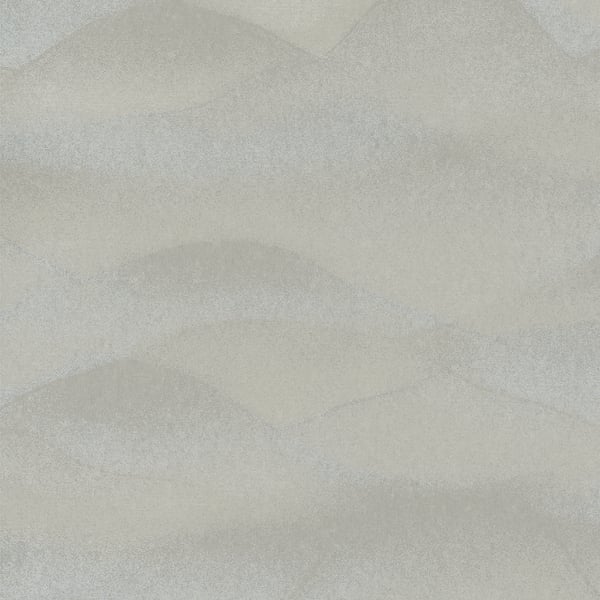 Galerie Wallpaper Product code: 34016 - Hotel Wallpaper Collection - Greige Colours - A textured misty landscape of hills Design