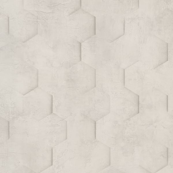 Galerie Wallpaper Product code: 34158 - Loft 2 Wallpaper Collection - Grey Colours - 3D Geometric Hexagon  Design