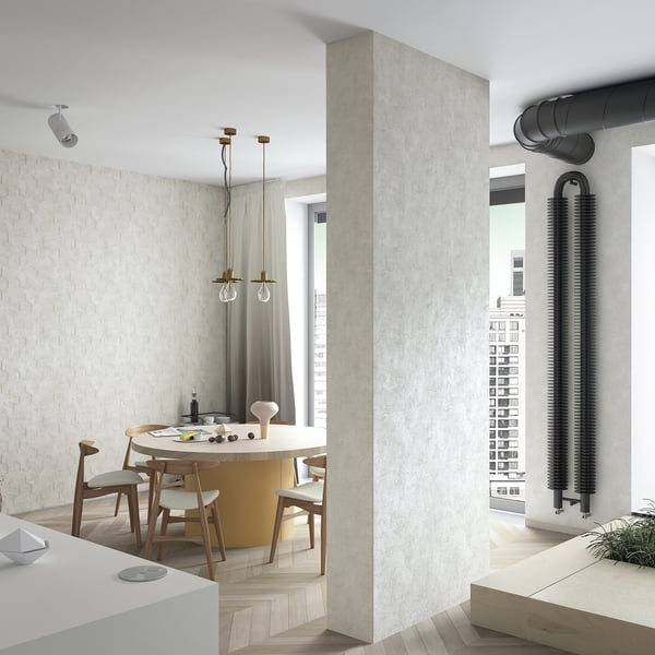 Galerie Wallpaper Product code: 34158R - Loft 2 Wallpaper Collection - Grey Colours - 3D Geometric Hexagon  Design