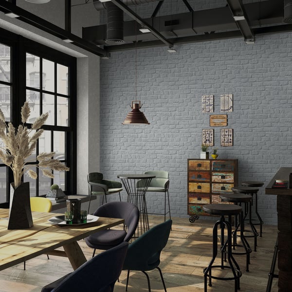 Galerie Wallpaper Product code: 34167R - Loft 2 Wallpaper Collection - Grey Colours - Brick Texture Design