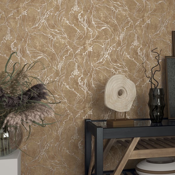 Galerie Wallpaper Product code: 34255_2 - Urban Textures Wallpaper Collection - Brown Colours - Graphic Design