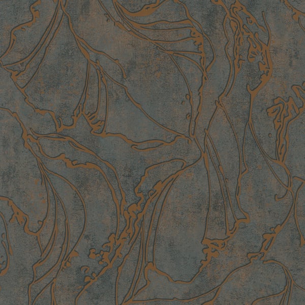 Galerie Wallpaper Product code: 34256 - Urban Textures Wallpaper Collection - Black  Copper Colours - Graphic Design