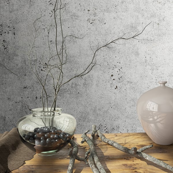 Galerie Wallpaper Product code: 34267_2 - New Textures Wallpaper Collection - Grey Colours - Plain Design