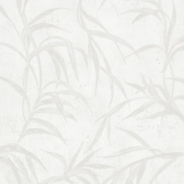 Galerie Wallpaper Product code: 34283 - Urban Textures Wallpaper Collection - white Colours - Leaf Design