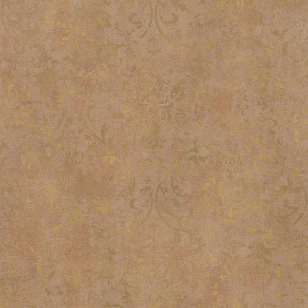 Galerie Wallpaper Product code: 34295 - Urban Textures Wallpaper Collection - Brown  Gold Colours - Ornamental Design