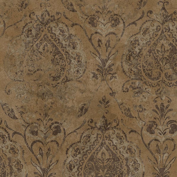Galerie Wallpaper Product code: 3728 - Tendenza Wallpaper Collection - Brass Colours - Floral Damask Design