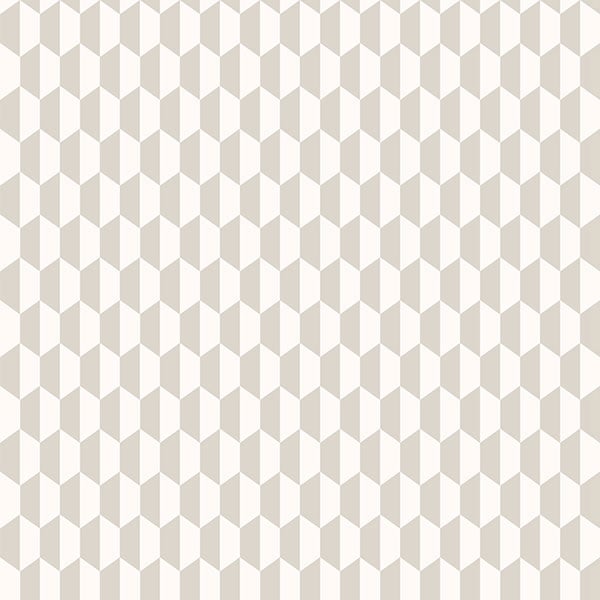 Galerie Wallpaper Product code: 3776 - Tendenza Wallpaper Collection - Light Grey Colours - Hexagon Mono Motif Design