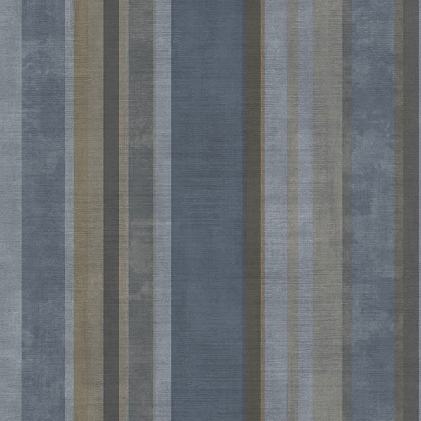 Galerie Wallpaper Product code: 3787 - Tendenza Wallpaper Collection - Blue Colours - Mixed Stripe Design