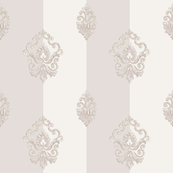 Galerie Wallpaper Product code: 4621 - Italian Glamour Wallpaper Collection - Neutral Colours - Damask Stripe Design