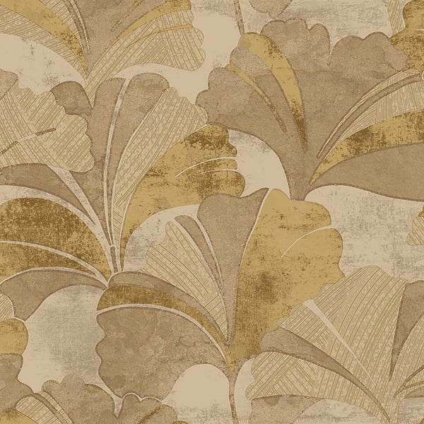 Galerie Wallpaper Product code: 49327 - Stratum Wallpaper Collection - gold brown beige Colours - Ginko Design