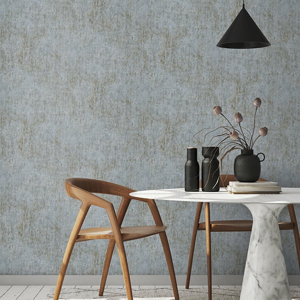 Galerie Wallpaper Product code: 65011R - Feel Wallpaper Collection - Blue Beige  Colours - Bark Design