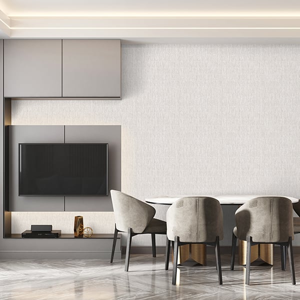 Galerie Wallpaper Product code: 65024R - Feel Wallpaper Collection - Cream Beige Silver Grey Colours - Bamboo Design