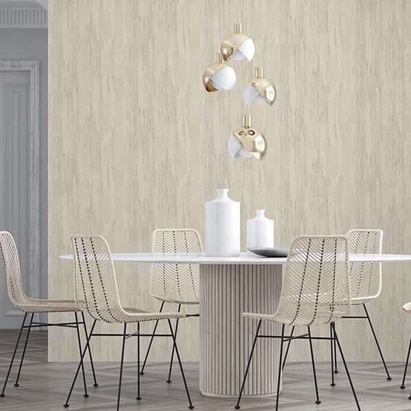 Galerie Wallpaper Product code: 65035R - Feel Wallpaper Collection - Beige Cream Brown Orange Colours - Wooden Design