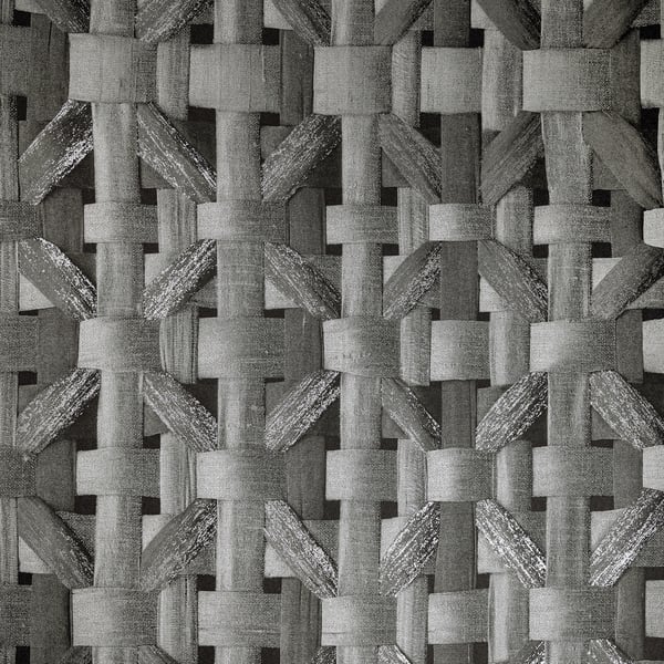 Galerie Wallpaper Product code: 65340 - Pepper Wallpaper Collection - Black Pepper Colours - Octagonal Honeycomb Design