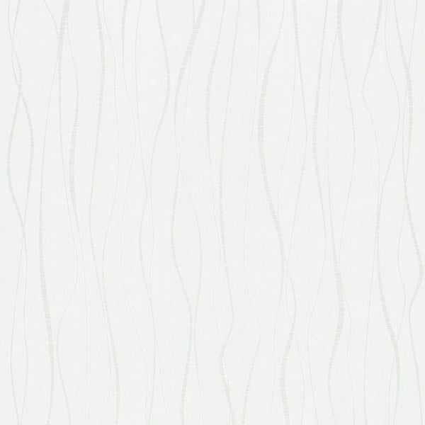 Galerie Wallpaper Product code: 6813-10 - Home Wallpaper Collection - White Colours - Wave Modern Design