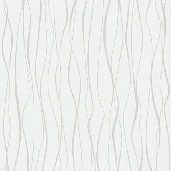 Galerie Wallpaper Product code: 6813-20 - Home Wallpaper Collection - White Colours - Wave Modern Design