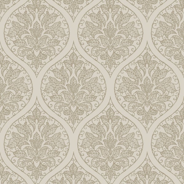 Galerie Wallpaper Product code: 7003 - Emporium Wallpaper Collection - Cream Gold Colours - Emporium Ogee Design