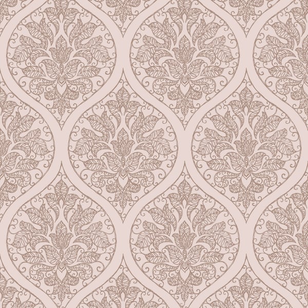 Galerie Wallpaper Product code: 7007 - Emporium Wallpaper Collection - Pink Colours - Emporium Ogee Design