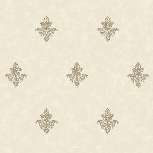 Galerie Wallpaper Product code: 7013 - Emporium Wallpaper Collection - Cream Gold Colours - Mehndi Motif Design