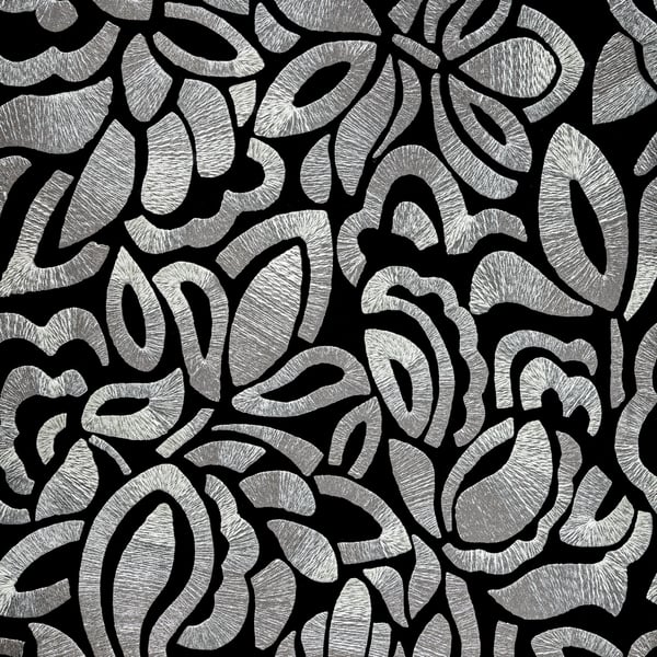 Galerie Wallpaper Product code: 81338 - Pepper Wallpaper Collection - Black Pepper Colours - Brussels Lace Design