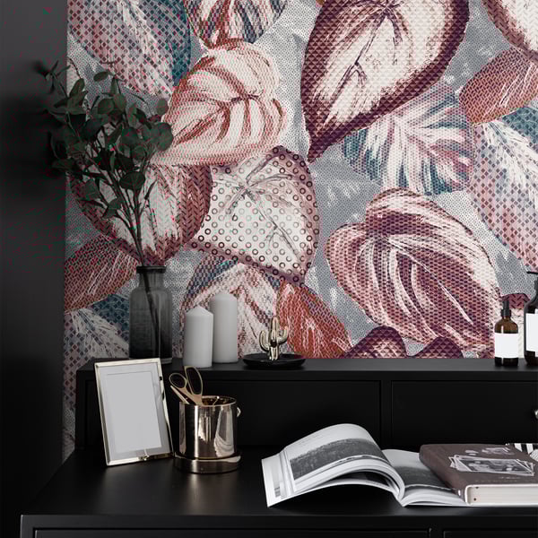 Galerie Wallpaper Product code: 81348_2 - Pepper Wallpaper Collection - Saffron Colours - Ficus Design