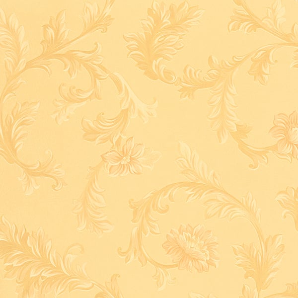 Galerie Wallpaper Product code: 90204 - Neapolis 3 Wallpaper Collection - Orange Colours - Acanthus Trail Design