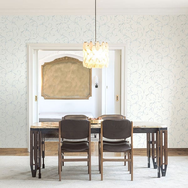 Galerie Wallpaper Product code: 91708R - Neapolis 3 Wallpaper Collection - Light Blue Colours - Neapolis Trail Design