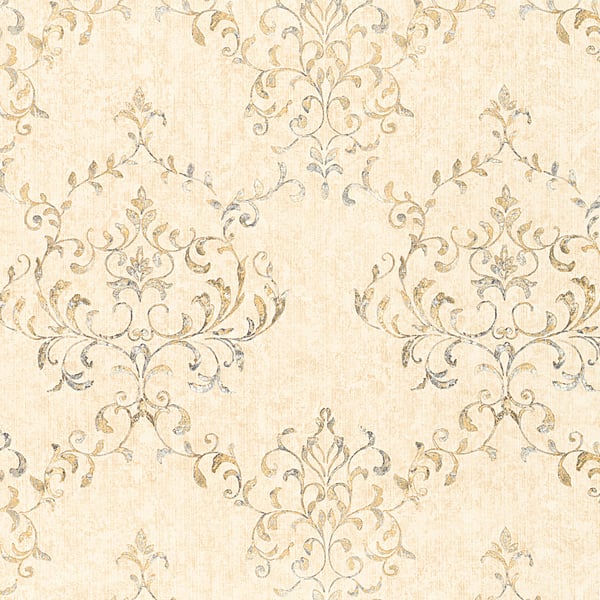 Galerie Wallpaper Product code: 93001 - Neapolis 3 Wallpaper Collection - Brown Colours - Neapolis Damask Design
