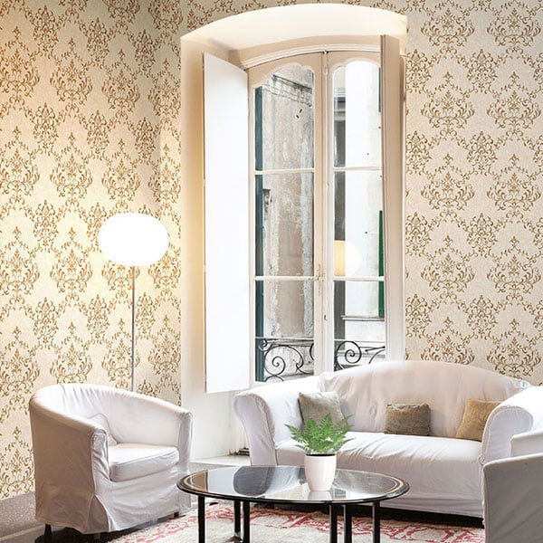 Galerie Wallpaper Product code: 93008R - Neapolis 3 Wallpaper Collection - Gold Colours - Neapolis Damask Design