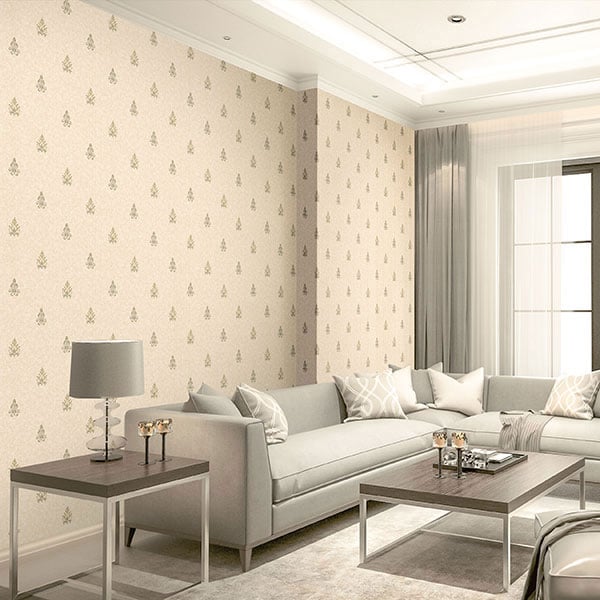 Galerie Wallpaper Product code: 93101R - Neapolis 3 Wallpaper Collection - Brown Colours - Medallion Due Design