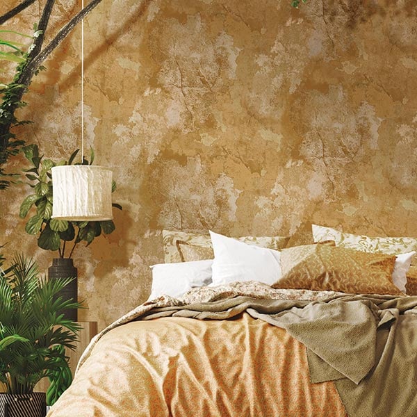 Galerie Wallpaper Product code: 9783R - Italian Textures 2 Wallpaper Collection - Gold Colours - Rough Texture Design