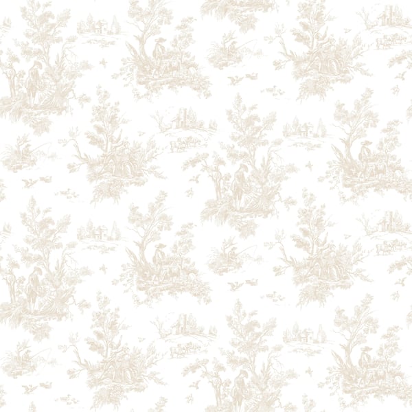 Galerie Wallpaper Product code: AB27655 - Abby Rose 4 Wallpaper Collection - Beige Colours - Toile Design